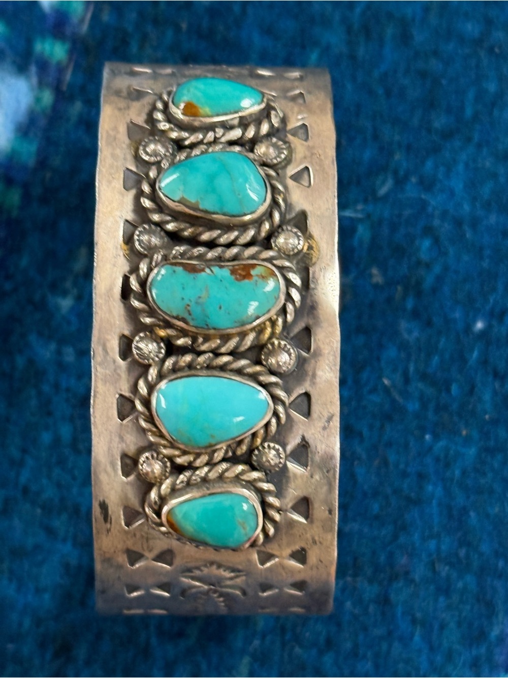 Turquoise Sterling Silver Cuff Bracelet
